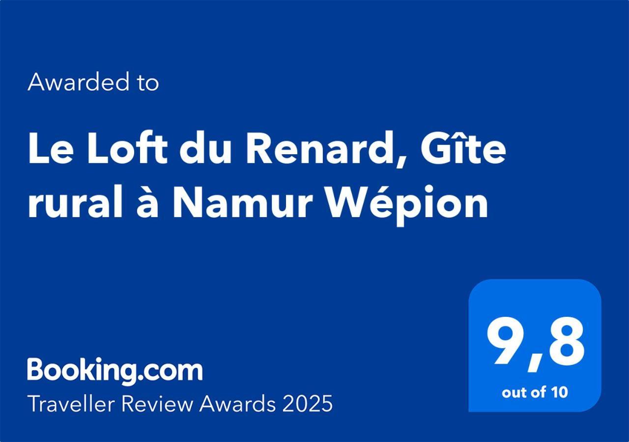 Le Loft Du Renard, Gite Rural A Namur Wepion 外观 照片